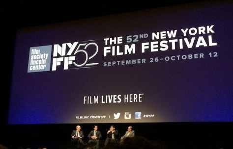 J.K. Simmons, Miles Teller and Damien Chazelle at NYFF 52 - September 2014