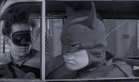 "Robin, can you make sure my ears are sticking up straight?"